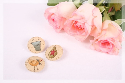 Potahované knoflíky Anni downs